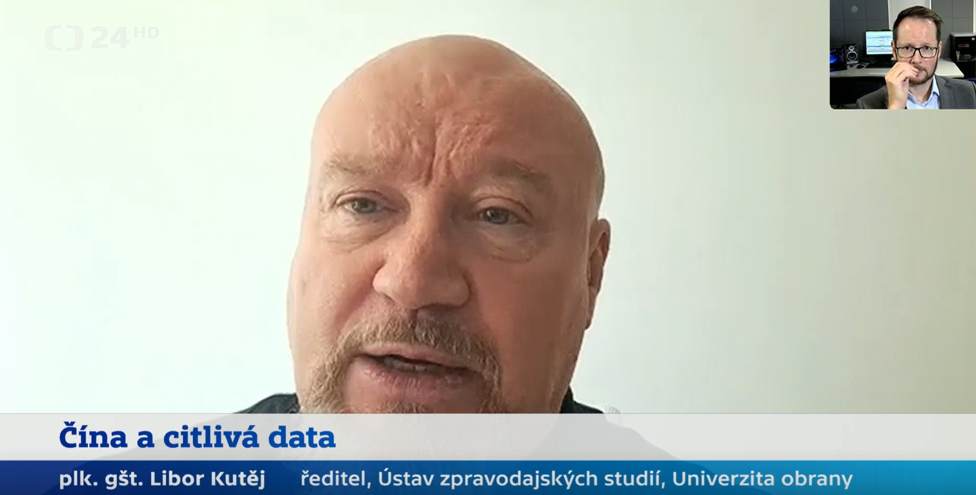 Právě si prohlížíte Libor Kutěj v ČT24 k varování NÚKIB o Číně a citlivých datech